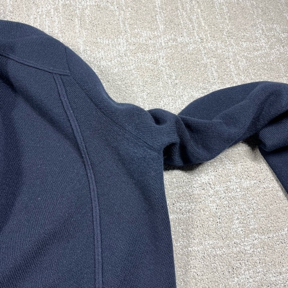 TSE Cashmere Blue open front Cardigan sweater Blue Womens Size L *Flawed - Picture 6 of 8